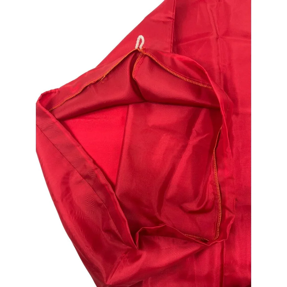 Lot of 6 Luxurious Red Storage Bag Size 39x30” 94e